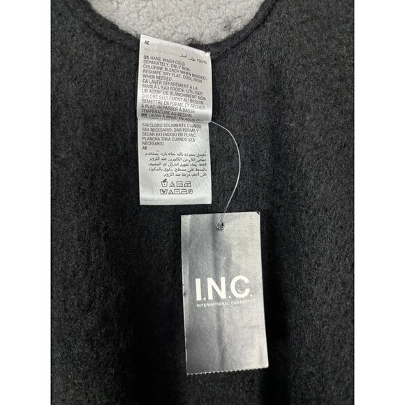 I.n.c. International Concepts Women's Embellished Topper Wrap OS Black NWT's - Picture 7 of 8